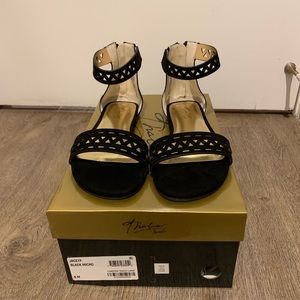 Black Gladiator Sandals NWT